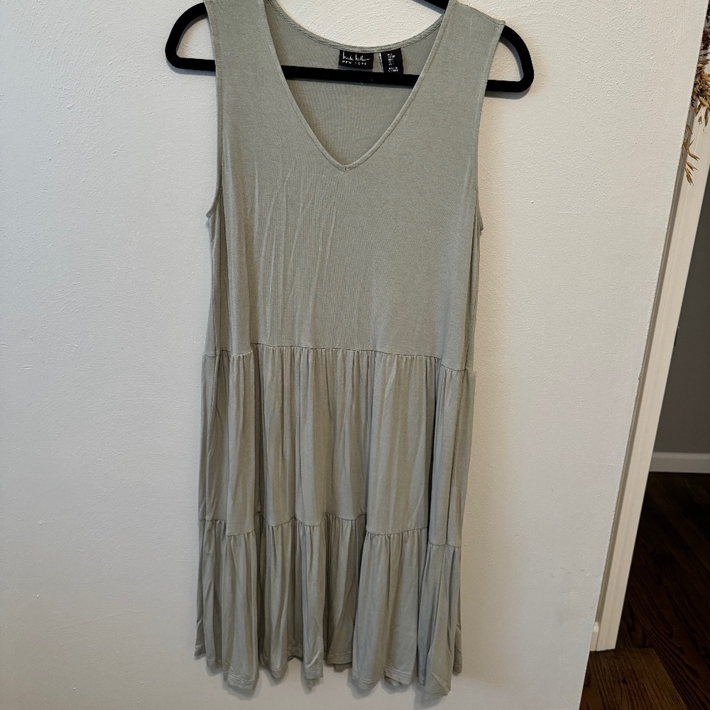 Tiered Jersey Dress